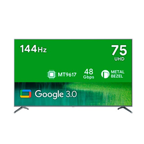 더함 구글 OS 스마트TV UHD VRR 144Hz 75인치 TV G754USM 의무5년